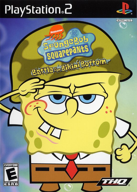SpongeBob SquarePants Battle for Bikini Bottom box art for Xbox